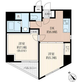 ラシクラス麹町の間取り