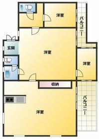 ローヤル若葉の間取り