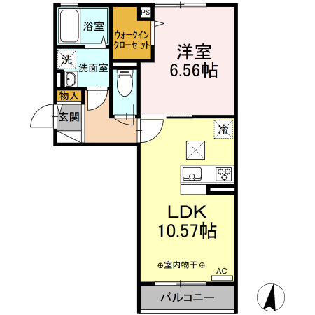 2/3 間取