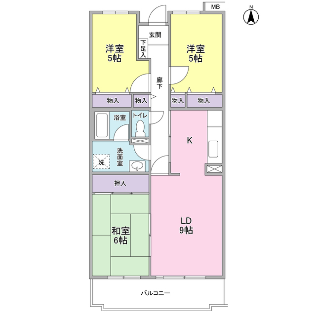グレースオークの間取り