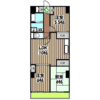 ZEPHYR 21の間取り