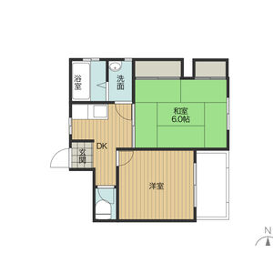 下田ビルの間取り