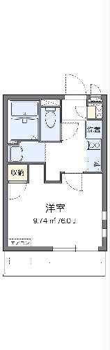 クレイノ三ヶ根Cの間取り