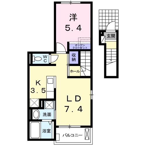 ノイクラールの間取り