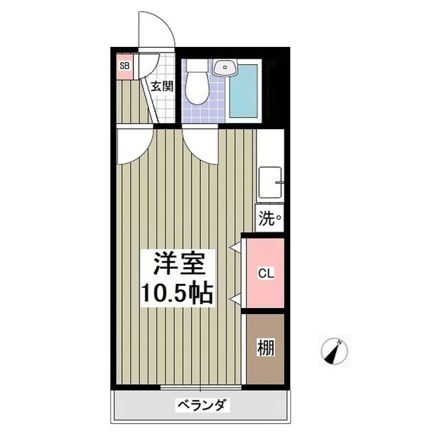 ヨウラク幸塚の間取り