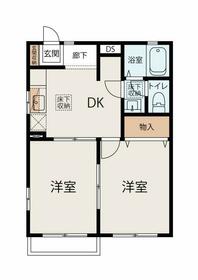 パルティール三保の間取り