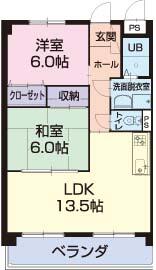 ラビアンローズの間取り