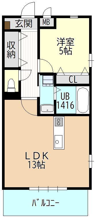 Prendreプランドールの間取り