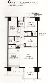 クレールセントラルの間取り