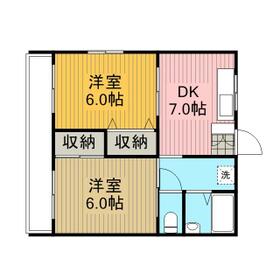 ハイツみのりの間取り