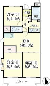 グラスィア新川崎の間取り