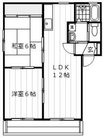 ダイユウプラザBの間取り