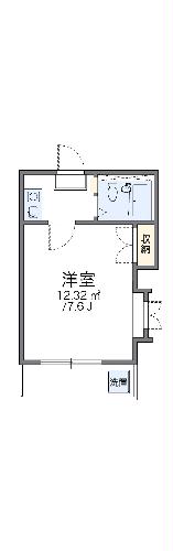 レオパレス新中野第2の間取り