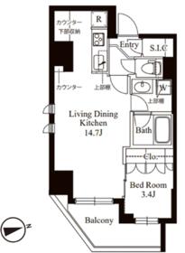 TAS浅草レジデンスの間取り