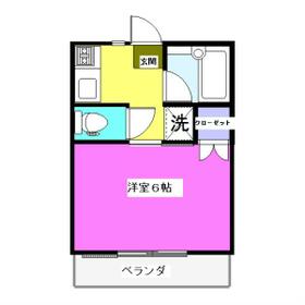 コーポさくらの間取り