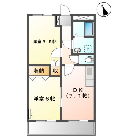 セレーノ・エッセンの間取り