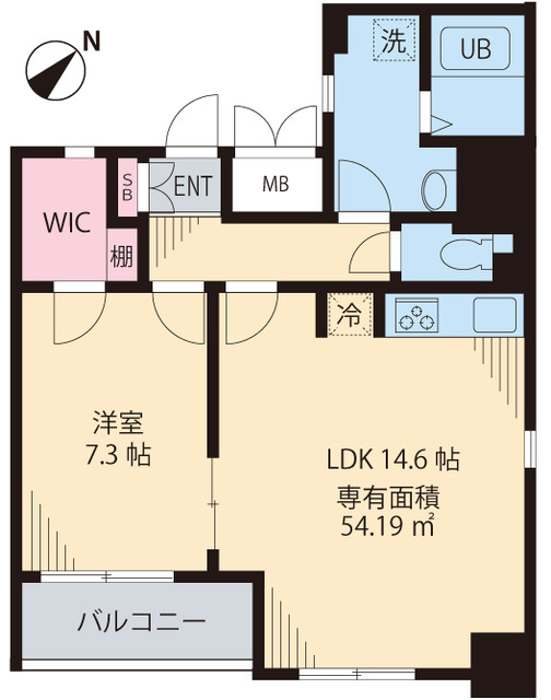 N・Y根津八重垣の間取り
