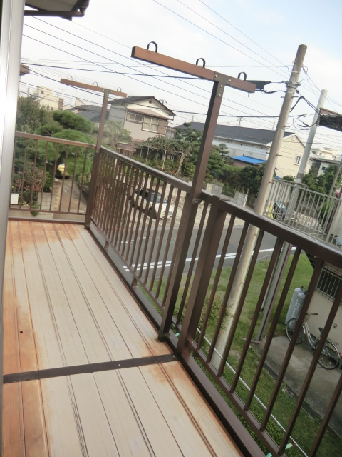 12/26 バルコニー