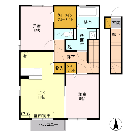セント・レークの間取り