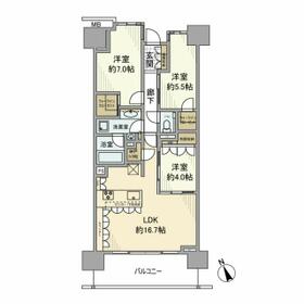 アトラス加賀の間取り