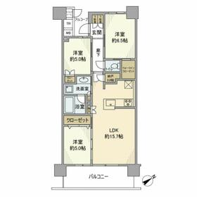 プラウドシティ日吉レジデンスⅡの間取り