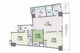 アイランドシティ・インフィニガーデンサウス棟の間取り