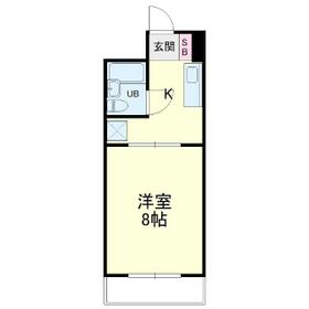 すみれ館Ⅲの間取り