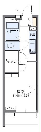 レオパレスPines寿の間取り