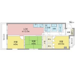エスポワールマンションの間取り