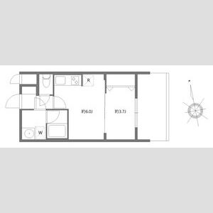 プロスパー江坂479の間取り