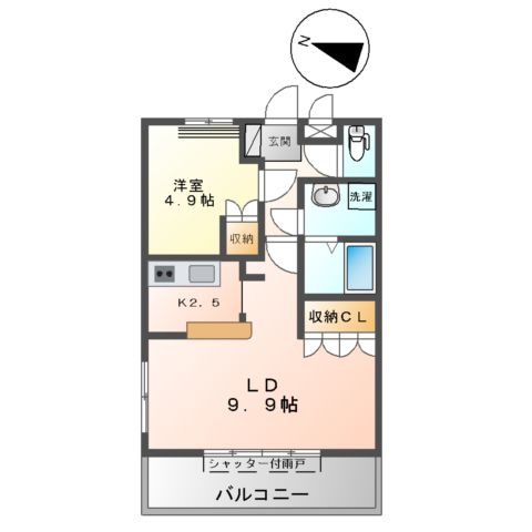 パジェールの間取り