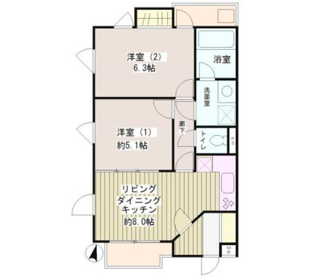 エクセル米喜(池上)の間取り