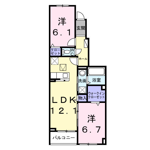 リーフの間取り