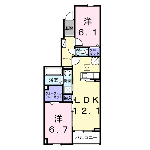 リーフの間取り
