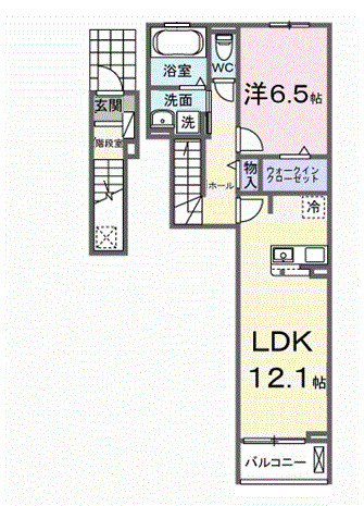リーフの間取り
