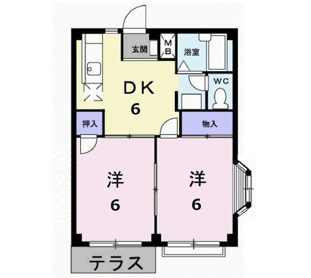 エルディム佐藤の間取り