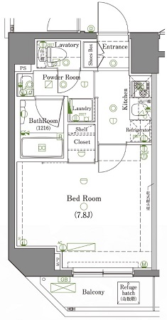 DIPS墨田EASTの間取り