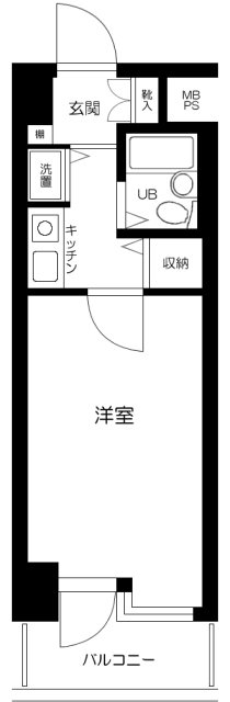 ピュアシティ横浜の間取り