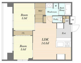 ART RESIDENCE IN MISATO CHU_Oの間取り