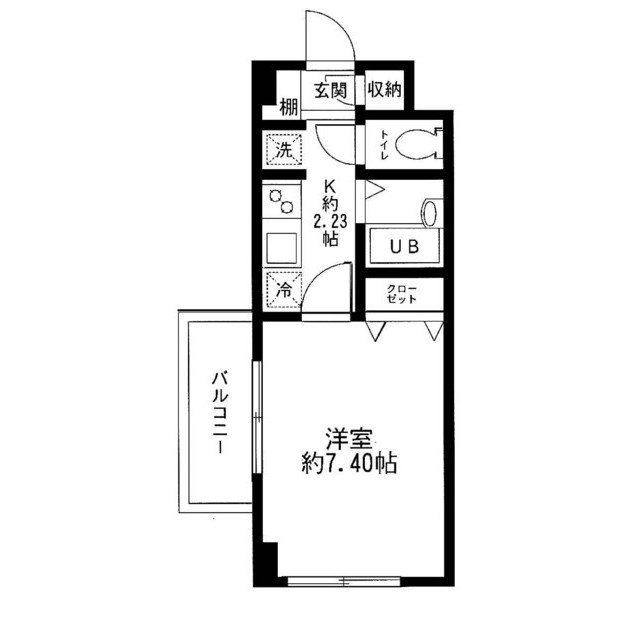 フォートラス板橋本町の間取り