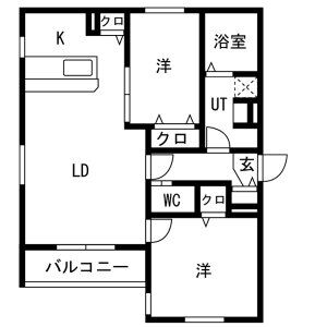 RUSCELLO守山の間取り