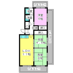 レジデンス秋根の間取り