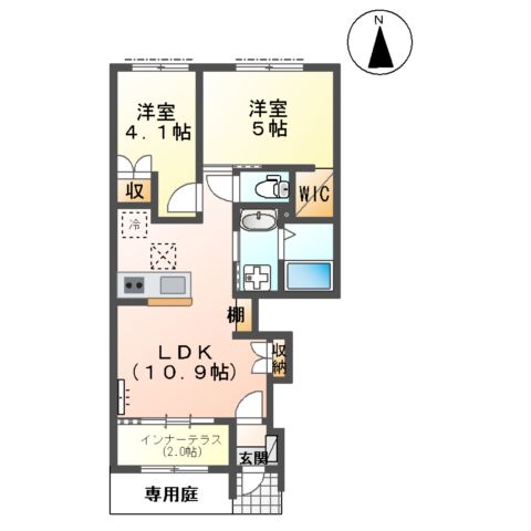 ルシェロの間取り