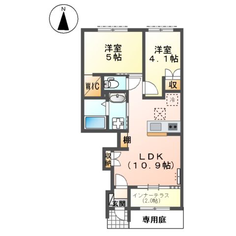 ルシェロの間取り