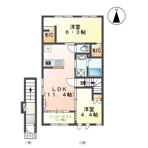 ルシェロの間取り