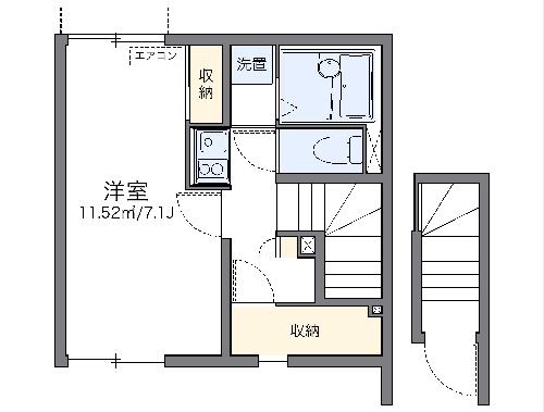 レオネクスト鴨田の間取り