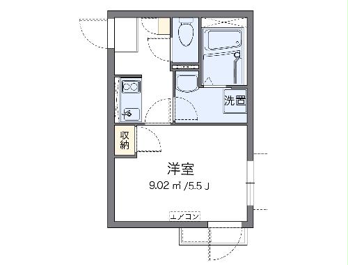 クレイノニューセイワハイツの間取り