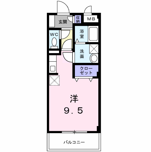 アビタシオンの間取り