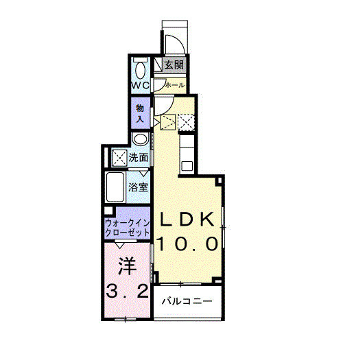 プリムローズⅡの間取り