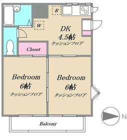 グレースハイムの間取り